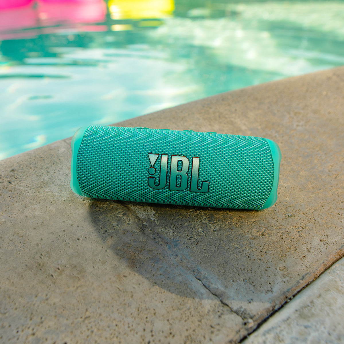 JBL Flip 6 Portable Waterproof Bluetooth Speaker (Teal)