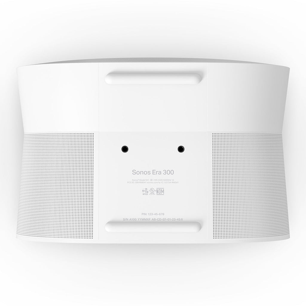 Sonos Era 300 Voice-Controlled Wireless Smart Speaker with Bluetooth, Trueplay Acoustic Tuning Technology, & Alexa Built-In (White)